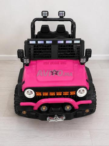 Voiture Électrique Enfant 12V Rose Promo - 2