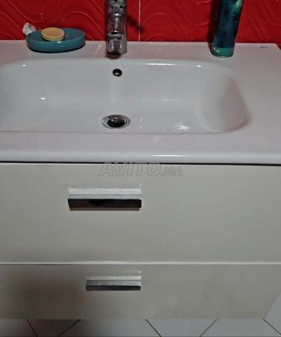 Lavabo avec deux grands tiroirs - 2