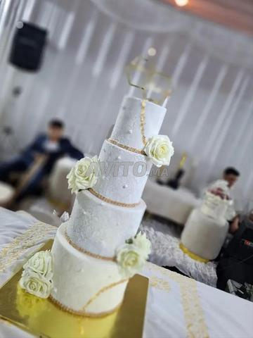 Pièce montée mariage sur commande sur Fès. - 2