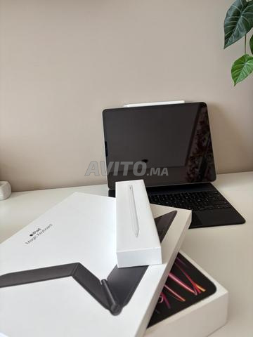 آيباد برو M2 الجيل السادس / ماجيك كيبورد / قلم آبل الجيل الثاني