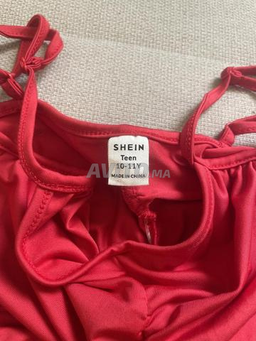 فستان أحمر SHEIN - 2