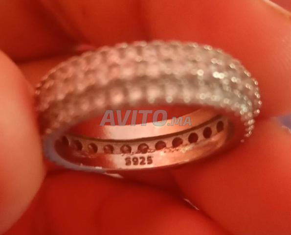 💍 خاتم فضة أنيق عيار 925 💍 - 2