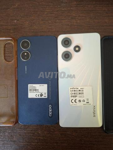 LOT DE 2 SMARTPHONES – INFINIX HOT 30 ET OPPO A17