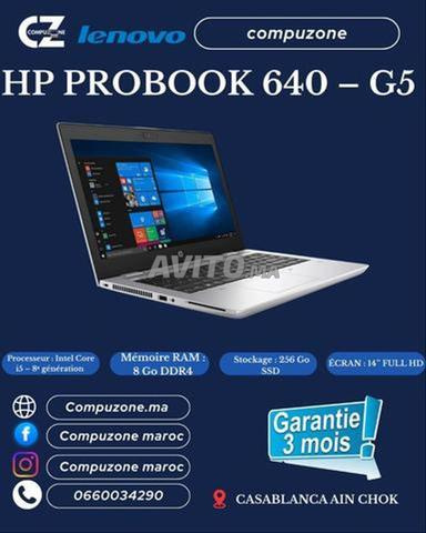 PROBOOK 640 G5 i5 8EME 8Go RAM 256Go SSD – 14 POUCE
