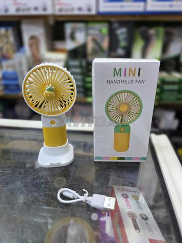 Petit ventilateur portable rechargeable. - 2