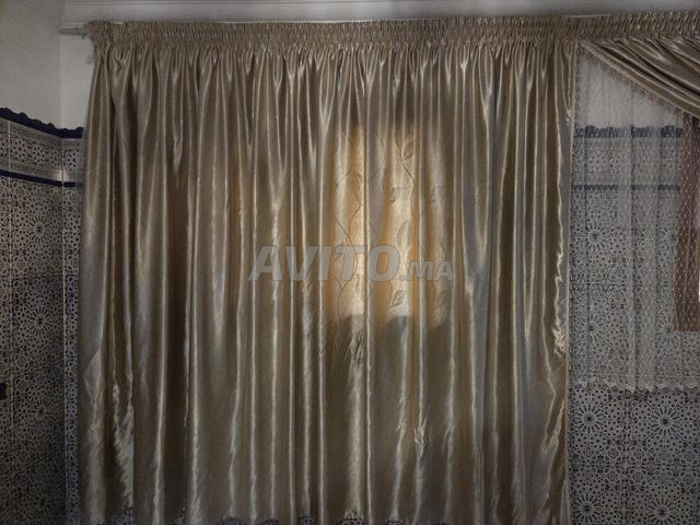 Vente – Double rideau marocain élégant – 6 m