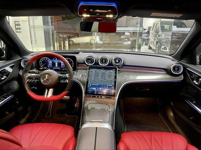 Mercedes Classe C 2022 AMG Line Plus Full Red