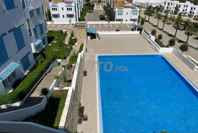 Appartement avec piscine à Mdiq