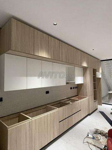 Cuisine moderne sur mesure en MDF