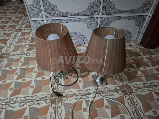 2 lampes de chevet - 2