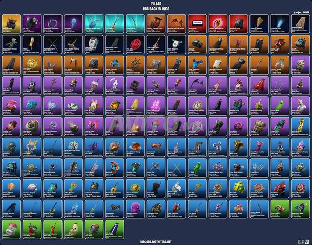 حساب فورتنايت سكنات نادرة - 2