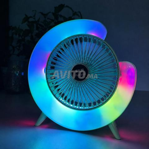 Ventilateur de bureau neuf avec éclairage RGB