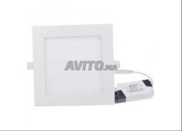 Lampe Panel LED carré Slim Encastré 6 W 220-240V