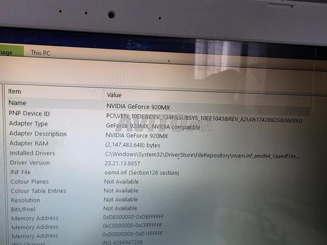أسوس i7 //الجيل السادس//500 SSD//16GB رام - 2