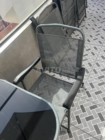 طاولة حديقة مع 6 كراسي - 2
