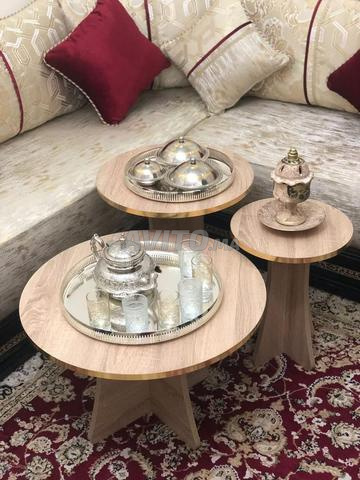 طاولة قهوة متداخلة
