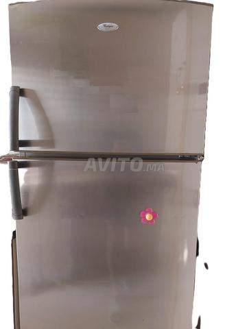 ثلاجة Whirlpool No Frost ستانلس ستيل - 2