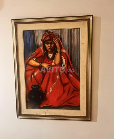 Tableau peinture sur panneau 80/60