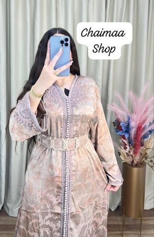 Le nouveau et exclusif 😍 Caftan en velours chic et élégant 👍 - 2