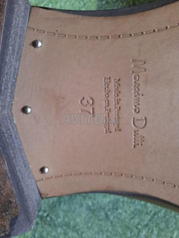 Mocassins Massimo Dutti en Cuir Marron Occasion, bon état - 2