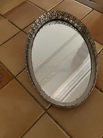 lot de 6 petits plateaux miroir - 2