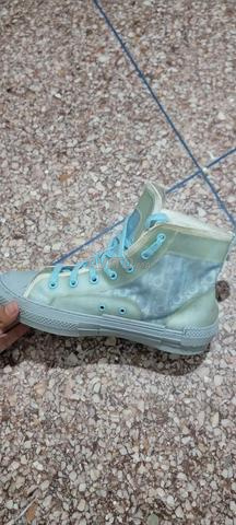 Dior B23 High Top Daniel Arsham Bleu Clair Taille 41 - 2