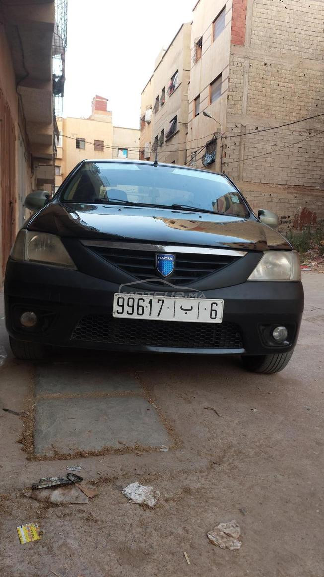 .سيارة داسيا لوغان 2008 باللون الأسود، ا 