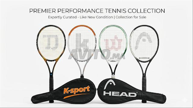 Équipement de tennis professionnel - 2