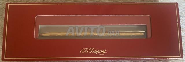 قلم S.T. Dupont مطلي بالذهب - 2