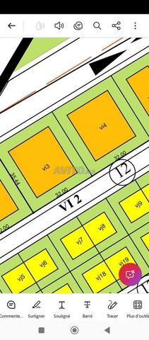 Lots de terrain titré 4 façades Hadika 2 Kénitra