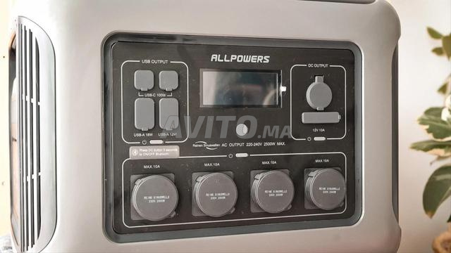 مولد الطاقة الشمسية ALLPOWERS 2500W (R2500) - 2