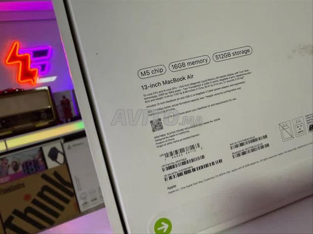 Macbook Air 13 M5 16Go RAM 512Go Neuf