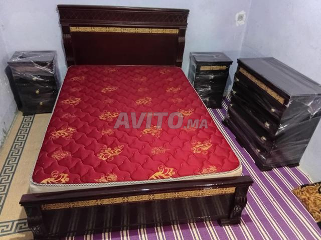غرفة نوم كاملة بحالة جيدة للبيع - 2