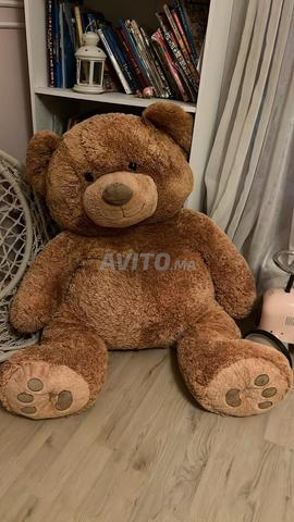 Grand nounours en peluche en très bon état - 2
