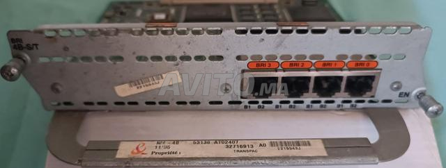 وحدة شبكة Cisco NM-4B-S/T بـ 4 منافذ ISDN BRI