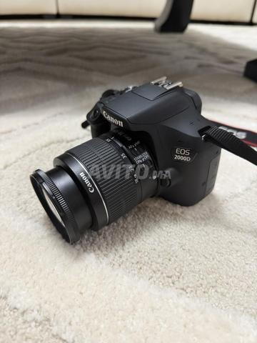 CANON EOS 2000D ÉTAT NEUF PACK COMPLET D'ORIGINE - 2