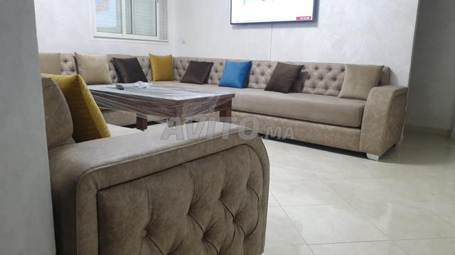 appartement meublé 2 chambres salon kébibat rabat - 2