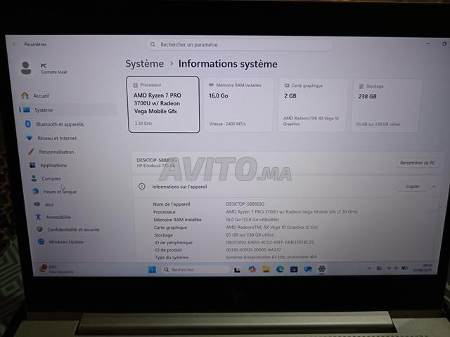 PC portable HP Elitebook - 2