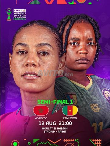 Billet pour match demi-finale Maroc vs Cameroun