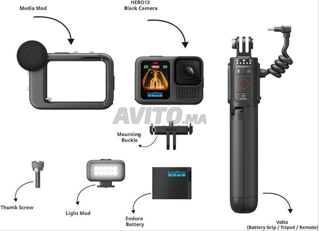GoPro HERO13 Black Creator Edition (NEUF) - 2