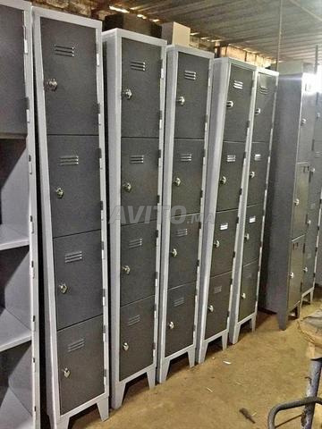 خزانة ملابس\vestiaire 3 portes \armoire rangement - 2
