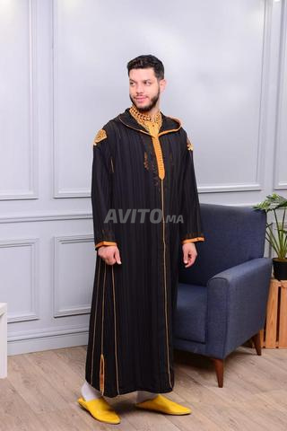 Djellaba deux pièces avec son caftan, majestueuse et Makhzania - 2