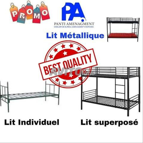 Lit Métallique Double Place/lit pour 2 personnes