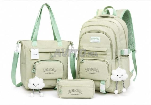 Pack cartable ,trousse,sac...