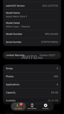Apple Watch Ultra 3 black - 2