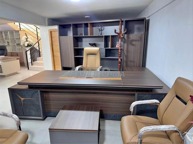 👑 BUREAU PRÉSIDENT HAUT DE GAMME