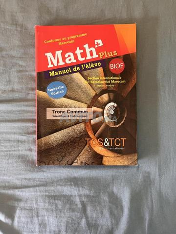 Math Plus Tronc Commun