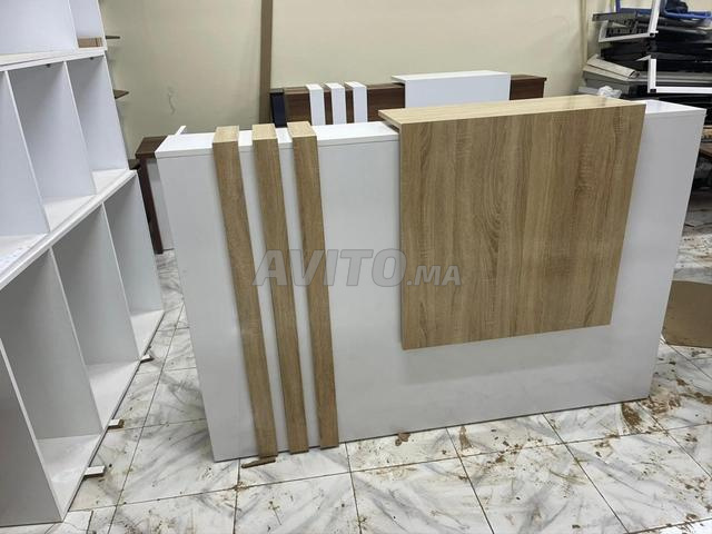🪑 Bureau Réception – مكتب استقبال عصري - 2