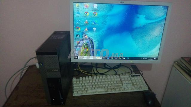 Ordinateur de bureau (écran, unité centrale, souris et clavier)