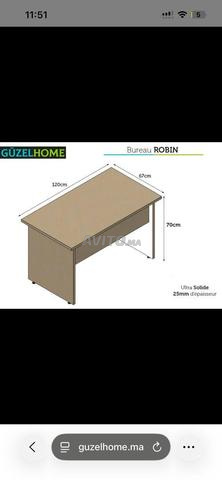 Bureau ROBIN – Ultra Solide – Poirier Européen - 2